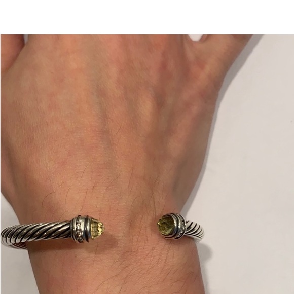 David Yurman Bracelet citrine and diamonds - Picture 5 of 8